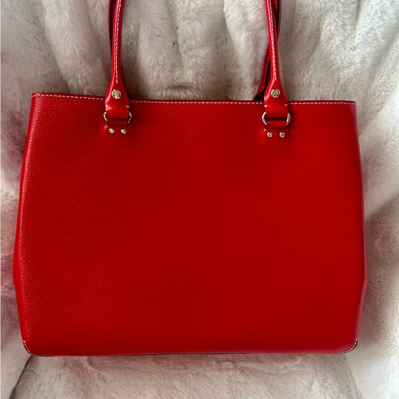 Kate Spade Red Purse and wallet Set. Cherry Red in excellent condition❤️ - Picture 5 of 9